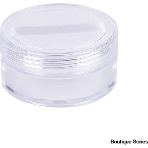 12ML Empty Cosmetic Sieve Loose Powder Jar Container Pomade Case Makeup with Pomade Storage
