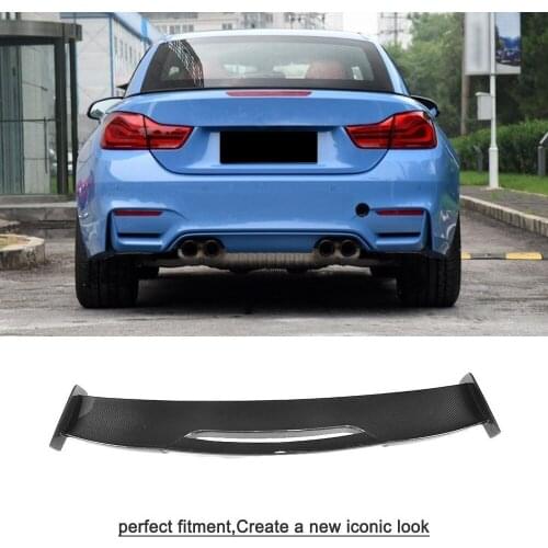Carbon Fiber Car Sporty Rear Trunk Boot Wing Spoiler for BMW 3 Series M3 E90 E92 F80 F82 2008-2018