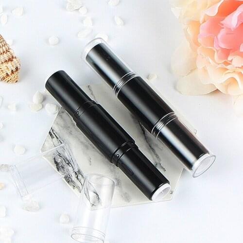 Double Head Lipstick Tubes Lip Glaze Lip Gloss Tube Two Ends 12.1MM Empty Makeup Packing Bottles Containers Wholesale 200pcs/lot
