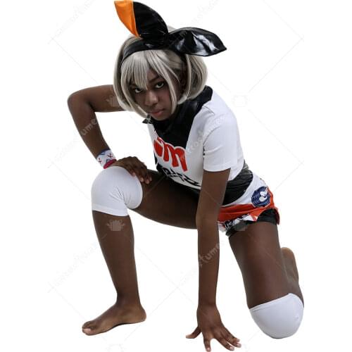 Bea Cosplay Sword & Shield Cosplay Women Halloween Costume with Headband and Gloves