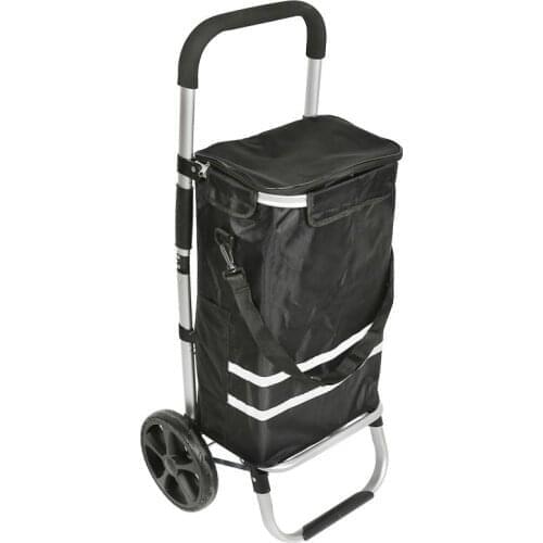 1PC 35L Foldable Shopping Trolley Cart Reusable Eco Large Waterproof Luggage Shopping Cart Basket Market Bag Pouch HWC