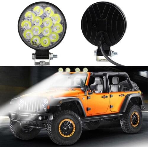 14/16 LED 42W 48W work light flood light off-road vehicle light truck light bar ATV SUV boat light