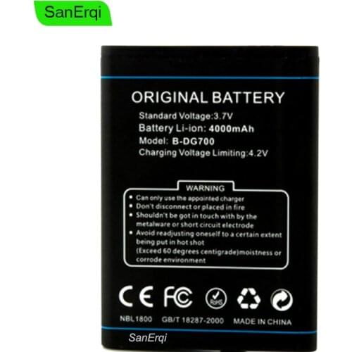 B-DG700 Battery For Doogee DG700 TITANS2 4000mAh Batterie Bateria