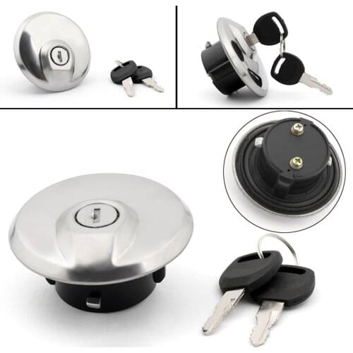 Aluminum & Plastic 1xFuel Gas Tank Cap For Suzuki VS800GL GZ250 VS800 Boulevard S50 VS750GLPReplace