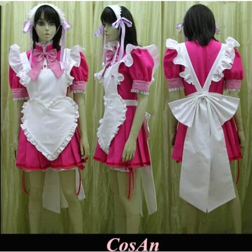 Anime Tokyo Mew Mew Part II Momomiya Ichigo Cosplay Costume The High Quality Maid Outfit Unisex Role Play Clothing Custom-Make