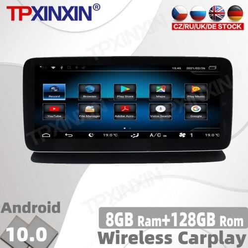 128G 10“ Android 10 For Mercedes-Benz CLS 2012-2015 Class Car Radio Multimedia Video Player Navigation GPS Accessories Auto 2din