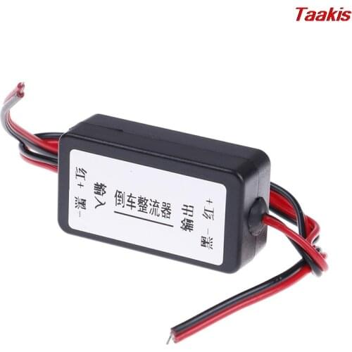 Car Backup Camera Relay Regulator Solve Rear View Camera Ripple Splash Screen Interference Relay Filter