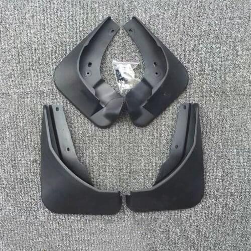 Soft plastic Mud Flaps for 2015 SKODA Fabia Splash Guard Fender/Mudguard 4pcs/set