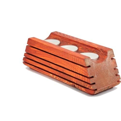 Turcowood Decorative Natural Wooden Candle Holder