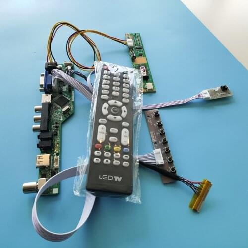 For LTN170WU-L02 VGA HDMI 30pin Digital Signal Controller Board Interface Module USB 1 lamps 17" Resolution TV AV 1920X1200
