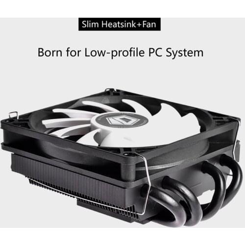 ID-COOLING IS-40X V3 Pro CPU Cooler with Quiet PWM Cooling Fan 4 Direct Contact Heatpipes Ultra Slim CPU Air Cooler