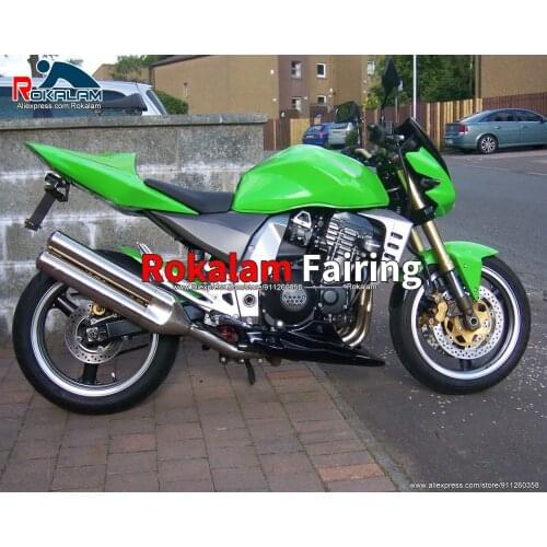 Motorcycle Bodywork For Kawasaki Z1000 2003 2004 2005 2006 Green ABS Plastic Motorbike Fairing Kit