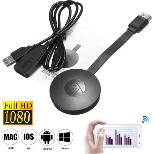 Miracast Android Dongle Mirascreen Wifi HDMI-compatible Airplay TV Stick Wireless Display Receiver 1080P Media Streamer Adapter