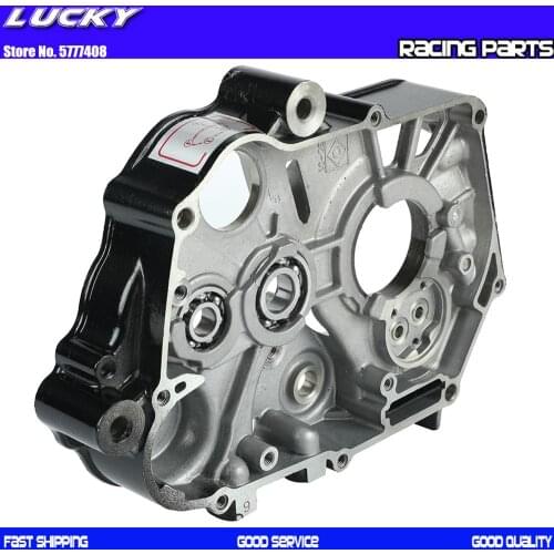 Motorcycle Right CrankCase with Bearing For lifan 125 LF 125cc Horizontal Kick Starter Engines Dirt Pit Bikes Parts