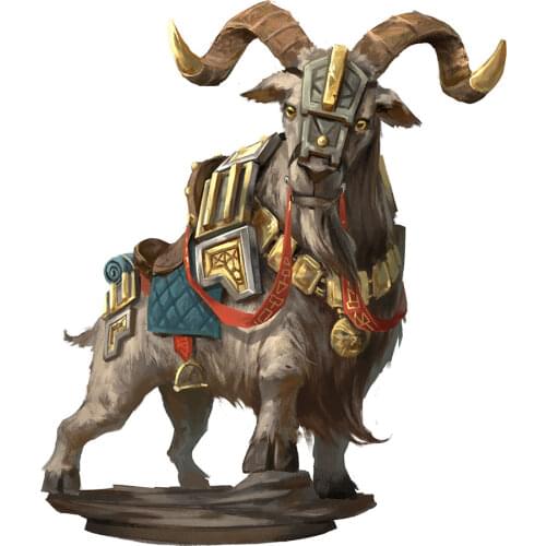 56mm 75mm Resin Model Kits Goat Figure Unpainted No Color DW-012
