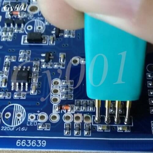 STC Burn Download Line Thimble 2.54mm-4P Write Program Test Needle Spring Pin 4 Feet