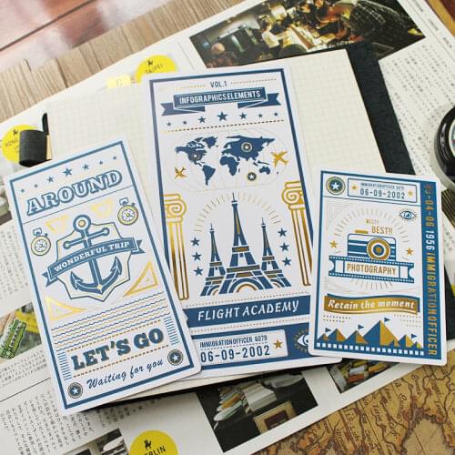 Jamie Notes Handmade Foil Writing Mat For Midor Travelers Notebook Pvc Writing Plate Grid Ruler Planners Accessories Stationery