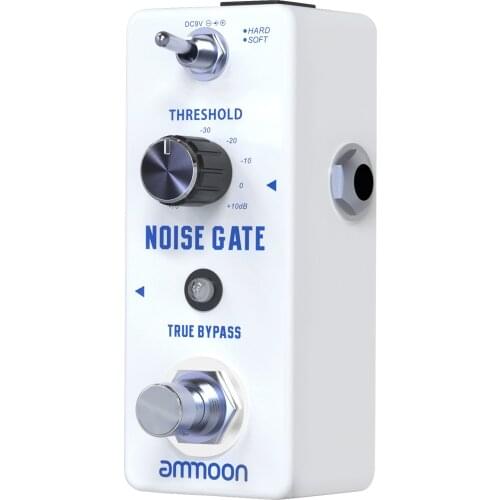 Ammoon NOISE GATE Noise Reduction Guitar Effect Pedal Full Metal Shell True Bypass for Bass Electric Guitar Accessories
