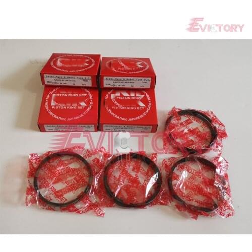 For Bobcat tractor engine parts kubota V1903 piston ring