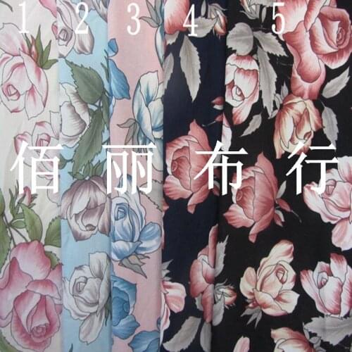 Recommended New Style Paris Beads Printed Chiffon Cloth Wholesale WOMENS Dress Clothing Bubble Beads Fabric/1m