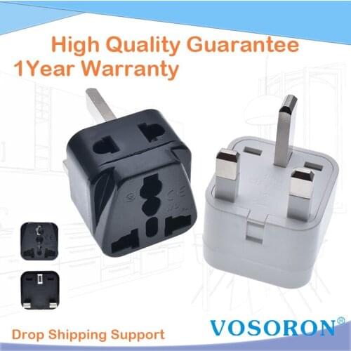 Universal AU US EU to UK Plug 2 in 1 International Travel Power Charger Adapter UK PLUG TYPE G Hong Kong Singapore Malaysia