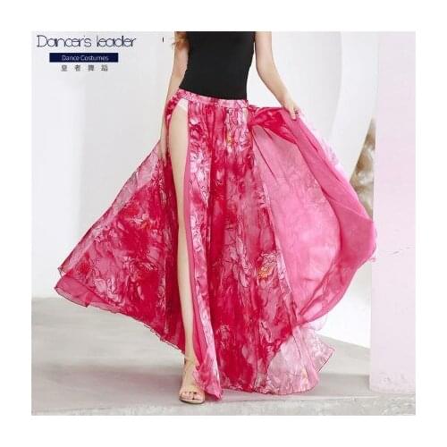 Belly dance skirt practice clothes bottoms 2020 new beginners oriental dance group skirts sexy long skirts