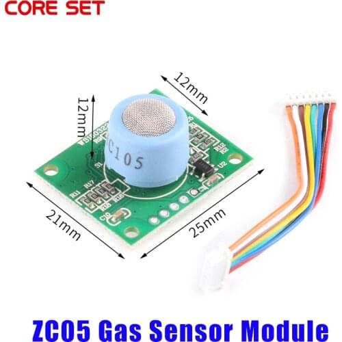 ZC05 Methane Module Used for Development of Home Natural Gas Leakage Detector Small Size Fast Response UART Output