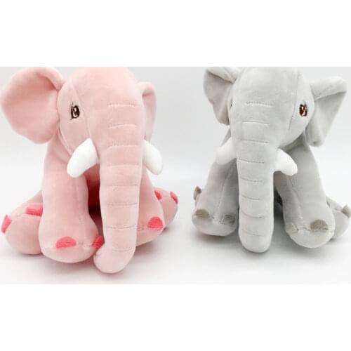 20CM Baby Cute Elephant Plush Stuffed Toy Doll Soft Animal Plush Toy 1PC