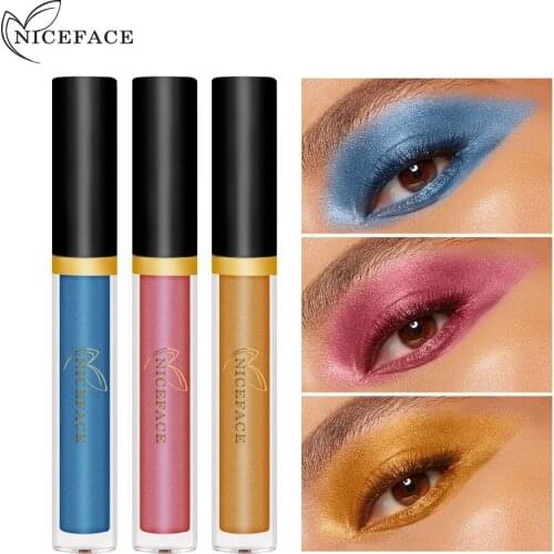 10 colors Liquid Eyeshadow Shine glitter Smoky Eyeshadow Diamond Symphony Glow Metallic Long-lasting Eyeshadow