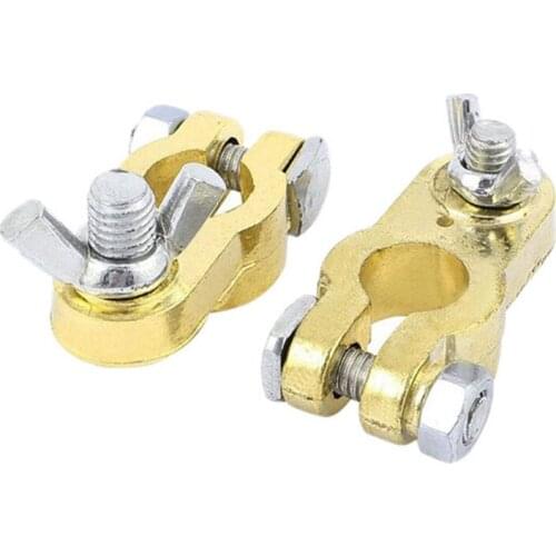 2 Pcs Automotive Car Boat Truck Battery Terminal Clamp Clip Connector Battery Clip Battery Connector