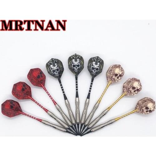 3 pieces/sets of high quality 18g darts with aluminum alloy dart pole PET dart wing nylon plastic soft tip
