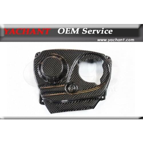 Car-Styling Carbon Fiber GTS RB25 Cam Cover Interior Trim Fit For 1995-1998 Skyline R33 GTST ECR33 RB25DET Cam Gear Cover