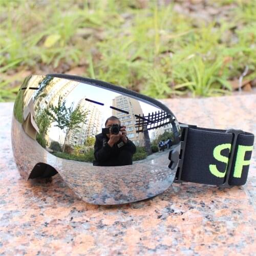 Brand ski goggles UV400 Double anti-fog layers big ski mask glasses polarized sunglasses skiing men women snow snowboard