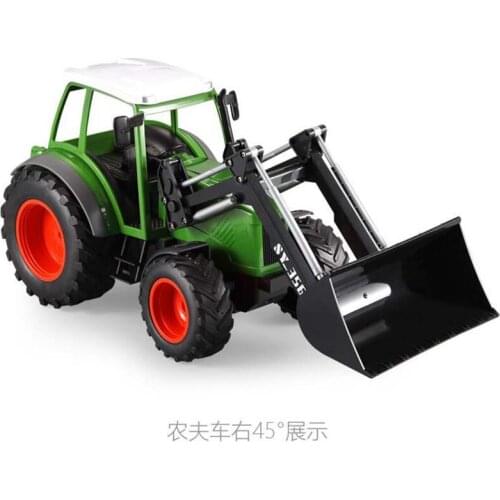 Rc farmer Car Remote Control Construction Bulldozer For Kids Electric RC Excavator Shovel 2.4GHZ 1:16 Vehicle truck Toy
