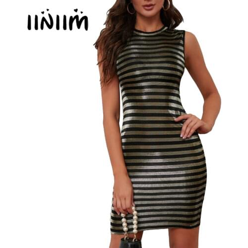 Летние платья в полоску Iiniim China At AliExpress