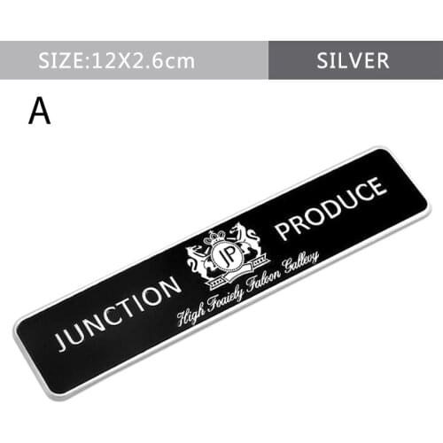 JP Shield Styling Badge Sticker VIP Creative Emblem Accessories For Ford Focus 2 Opel astra h Lada Grant Volkswagen Passat b6