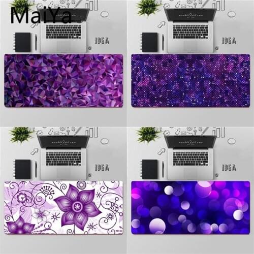 Maiya Top Quality Purple beautiful design Comfort Mouse Mat Gaming Mousepad Free Shipping Large Mouse Pad Keyboards Mat