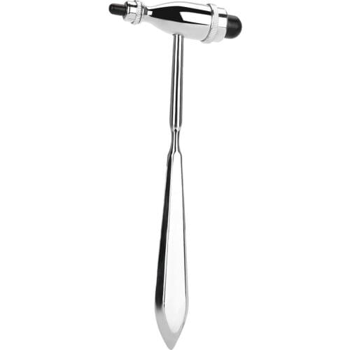 Neurological Reflex Diagnostic Hammer Test For Muscle Stretch Responses Zinc Alloy Multi-functional Percussion Hammer