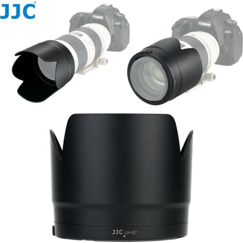 JJC LH-87 Reversible Lens Hood For Canon EF 70-200mm f/2.8L IS II USM EF 70-200mm f/2.8L IS III USM Lens Replaces Canon ET-87