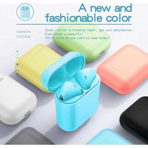 Blue Headphones Bluetooth 5.1 Wireless Bluetooth Headset for Phone HD Call Gaming Sport Earbuds TWS Earphone for Android/IPhone