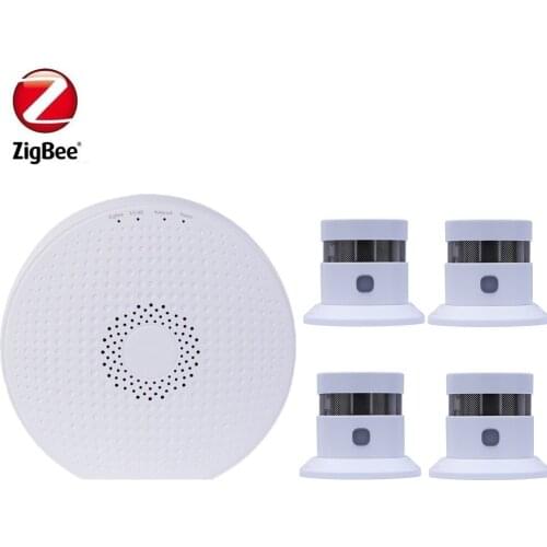 Heiman DIY Smart Home Automation Zigbee Multi-function Gateway Wireless Zigbee Hub can be compatible with 100PCS Sensors