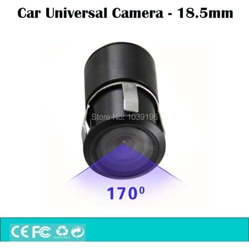 Universal Mini Color Reverse Backup Car Rear View Camera 18.5mm 480 TVL 170 Degrees Waterproof IP67 for All the Car Models