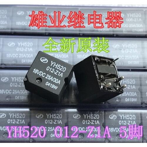 YH520 012-Z1S HFKC 012-1ZS Relay 5PIN 12V 30A