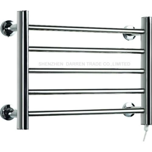1pc Heated Towel Rail Holder Bathroom Accessories Towel Rack Stainless Steel Electric Towel Warmer Towel Dryer & Heater Banheiro