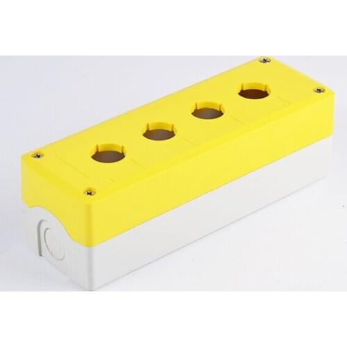 210*70*65 Emergency push button switch box, stop switch box, indicator light box 4hole