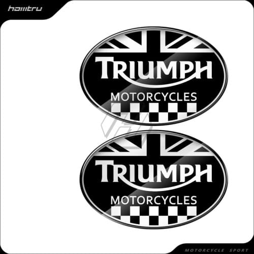 3D Motorcycle Racing Sticker Union Jack Decal Case for Triumph Daytona 675 765 Tiger 800 Explorer Tank Pad