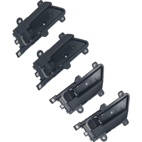 4PCS ONE SET INTERIOR DOOR HANDLE FOR Hyundai Veracruz 07-12 (IX55) A:Texture Black RH:82620-3J000-WS LH:82610-3J000-W