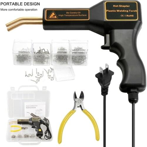 Hot Nietmachines Auto Bumper Repareren Machine 50W Plastomeer LasmachinesTool Voor Repareren Plastic welding machine