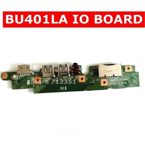 BU401LA IO_Board REV 2.1 for ASUS BU401 BU401L BU401LA laptop motherboard Audio Board USB SD VGA BOARD Test 100% OK