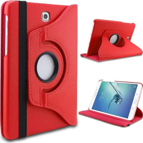 For Samsung Cover Galaxy Tab A 8.0 T350 T351 T355 Case 360 Rotatable PU Leather Case Cover For Samsung P350 P355 8 inch Tablet